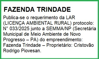 foto Notícia Novo Progresso