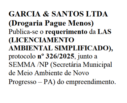 foto Not&iacute;cia Novo Progresso