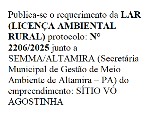 foto Not&iacute;cia Novo Progresso