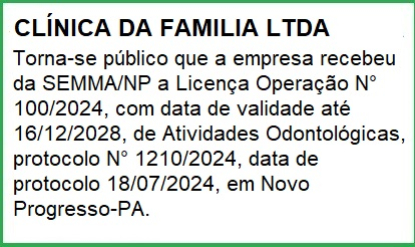 foto Notícia Novo Progresso