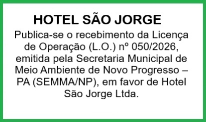 foto Not&iacute;cia Novo Progresso