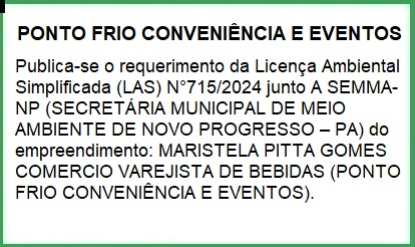 foto Notícia Novo Progresso