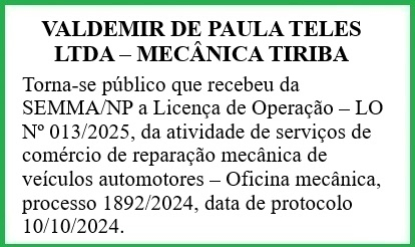 foto Not&iacute;cia Novo Progresso