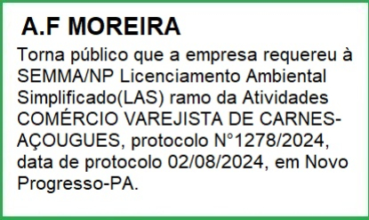 foto Notícia Novo Progresso